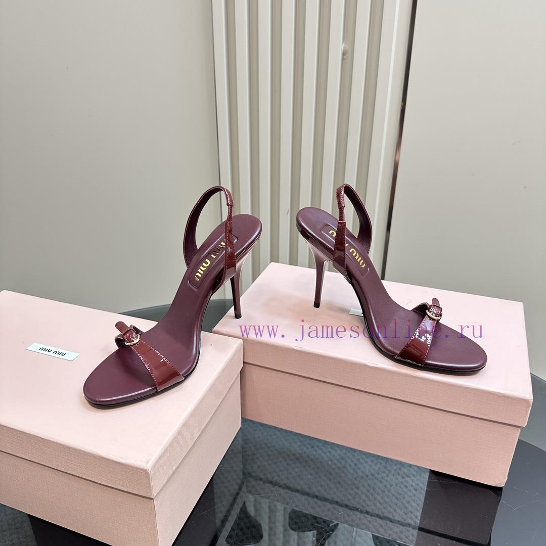 The Mostᴍɪᴜᴍɪ U25 Early Spring Hot Zhang Yuanying Same Sandals Fashion Show Appears On The Cove cn2uuo5n - Image 3