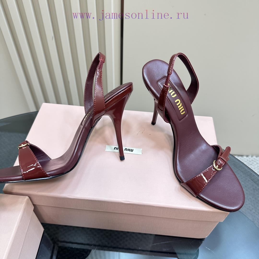 The Mostᴍɪᴜᴍɪ U25 Early Spring Hot Zhang Yuanying Same Sandals Fashion Show Appears On The Cove cn2uuo5n - Image 7