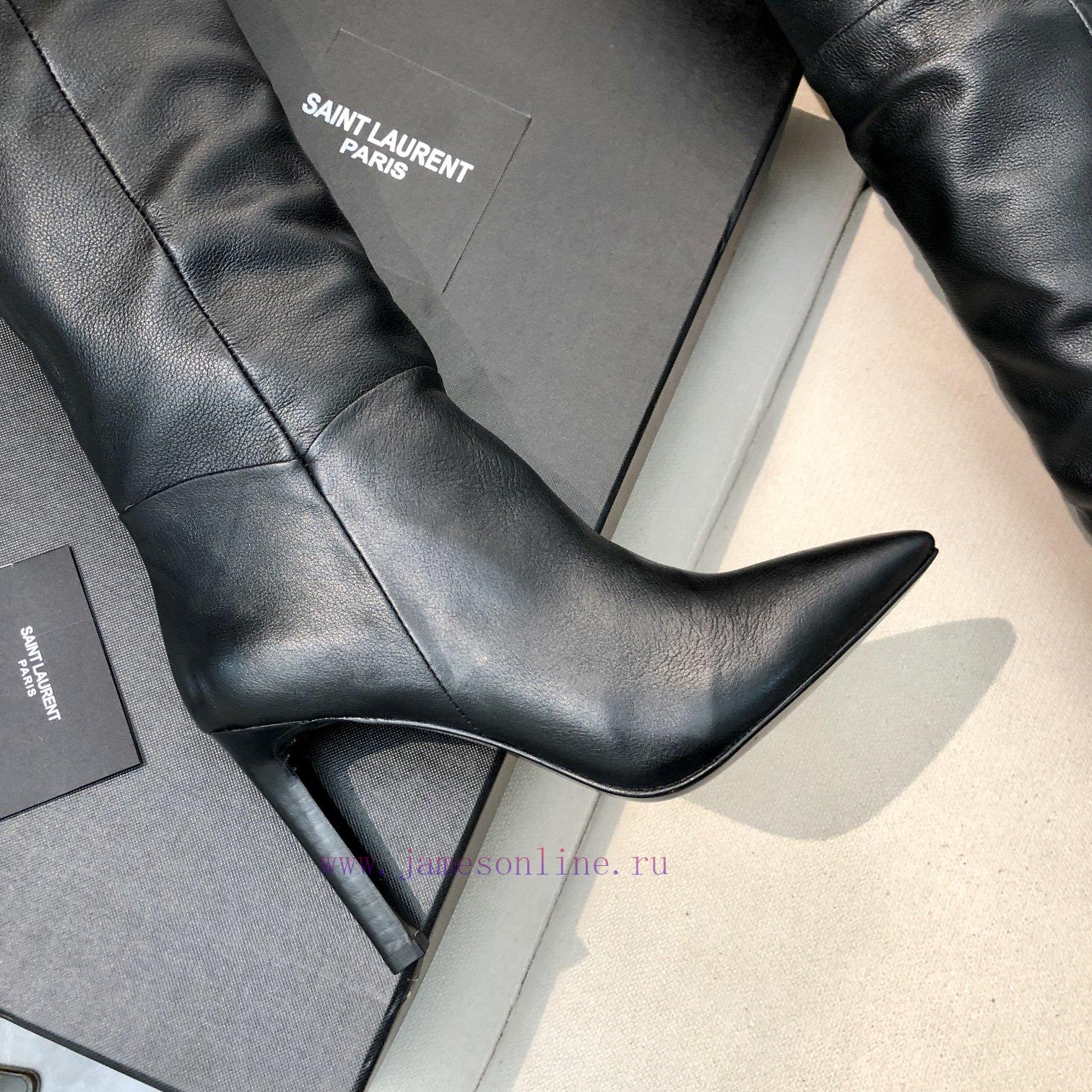 Saint Lauren YSL Saint LaurentCustomized Version Of The Great Overlord BootsThe Latest Autumn A oagxuj88 - Image 8