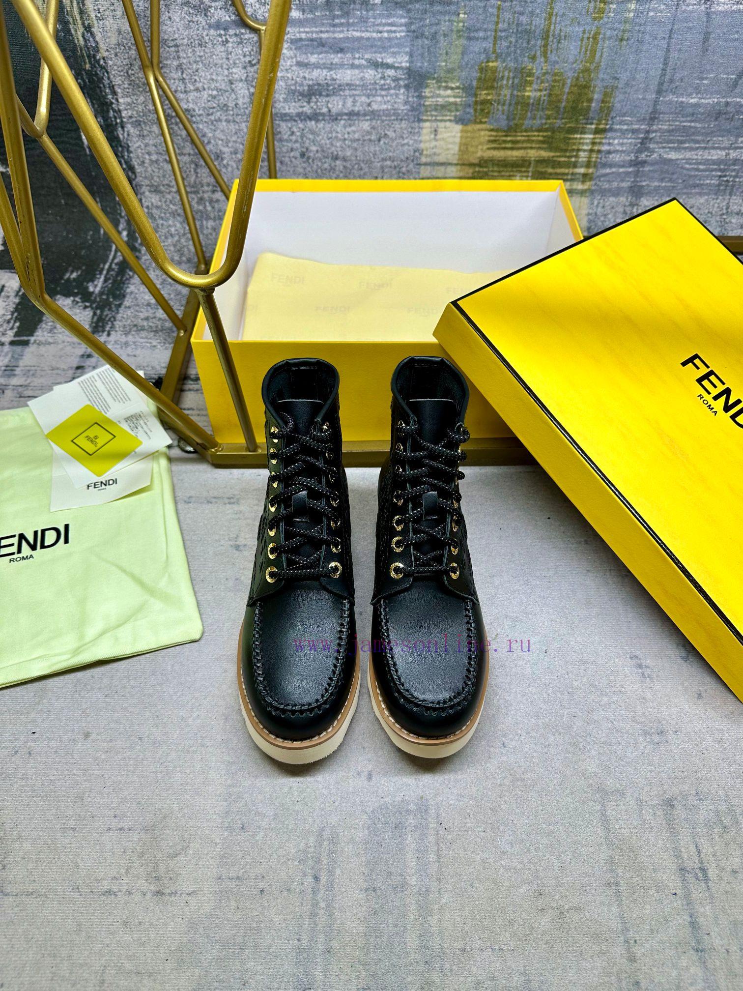 This Lace Up And Ankle Boot Jointly Created By Fendi And Red Wing Features The Iconic Loafers T kzdltqtc - Image 4