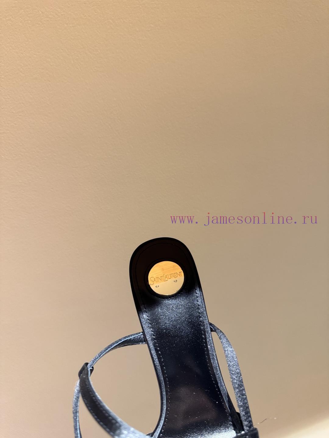 Saint Laurent YSL Classic Spring/Summer Letter And Cross Strap High Heel SandalsCutting Off Men w1rmivpw - Image 7