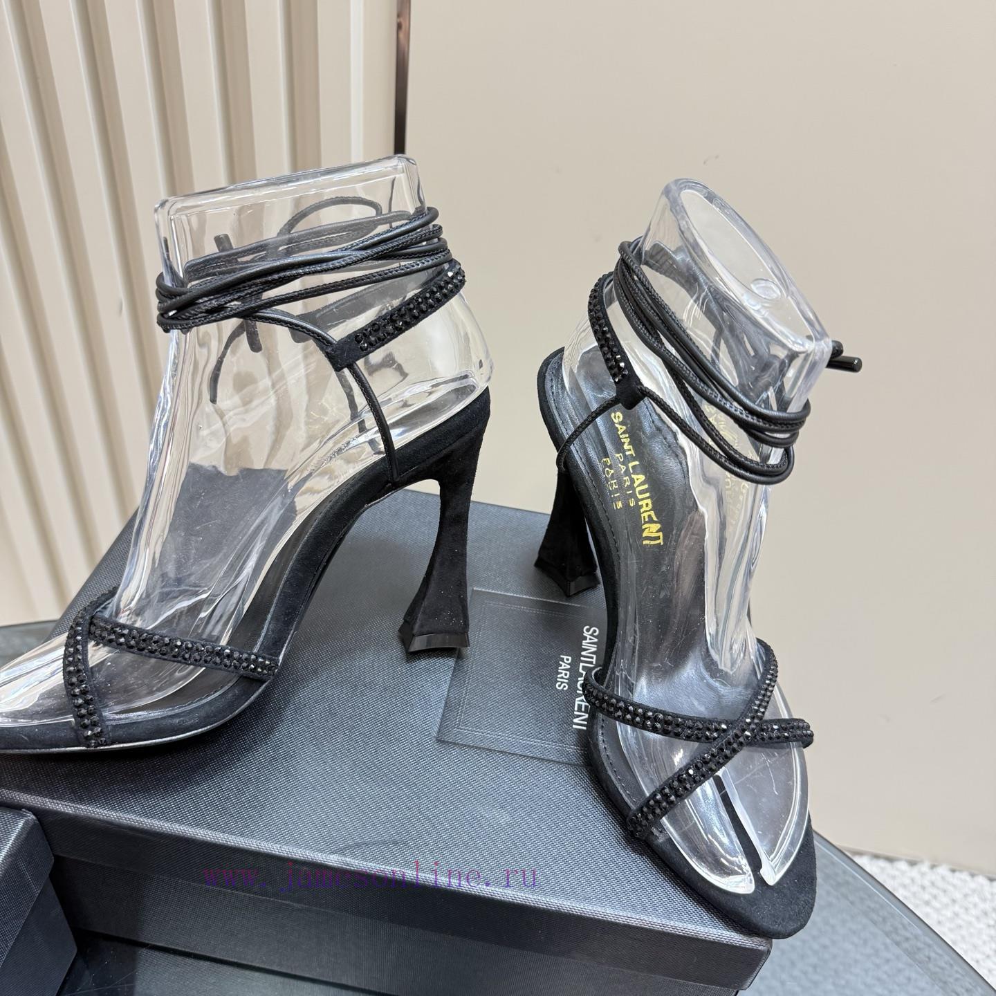 Yvette Saint Laurent LogoBlack Diamond Metal Leather The Most Understanding Of Women's Hearts Y fx3texce - Image 4