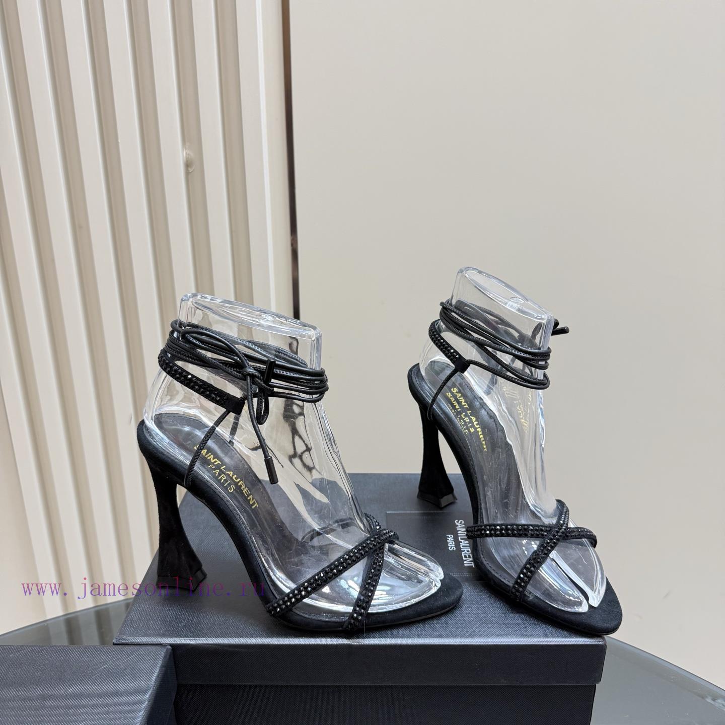 Yvette Saint Laurent LogoBlack Diamond Metal Leather The Most Understanding Of Women's Hearts Y fx3texce - Image 5