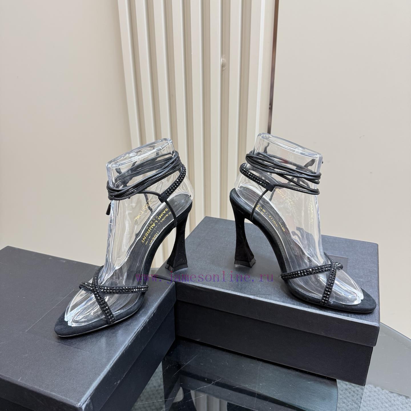 Yvette Saint Laurent LogoBlack Diamond Metal Leather The Most Understanding Of Women's Hearts Y fx3texce - Image 6