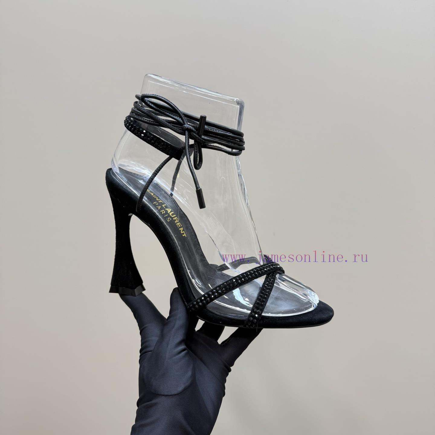 Yvette Saint Laurent LogoBlack Diamond Metal Leather The Most Understanding Of Women's Hearts Y fx3texce - Image 8