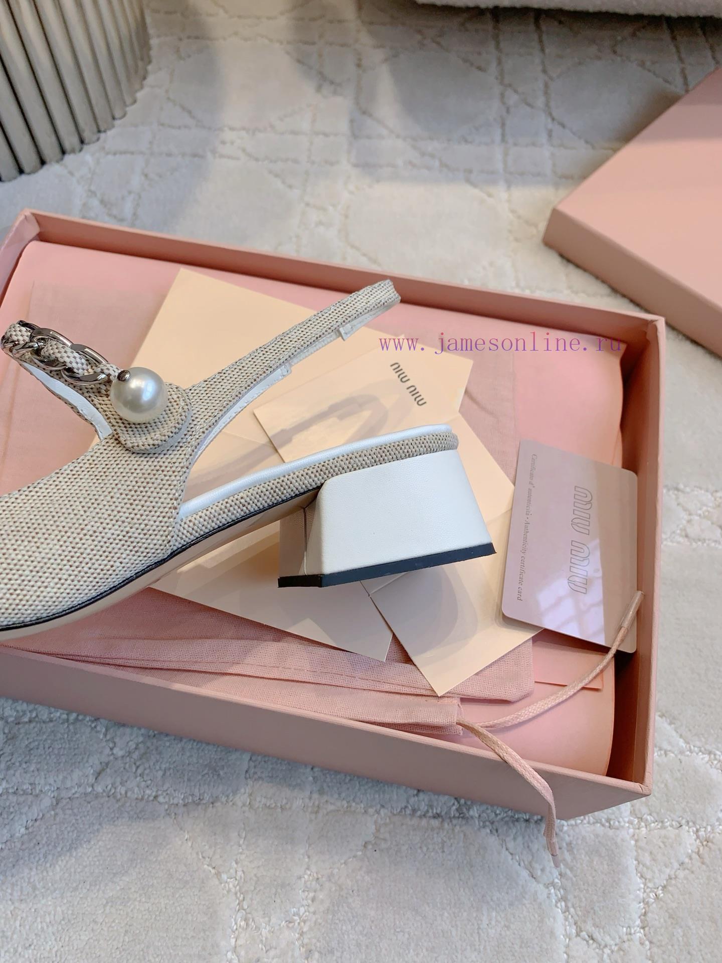 Back Empty Single Shoe 350Miu's New Thick Heeled Mary Jane Single Shoes Have A New Version Of F j97fhfcd - Image 8