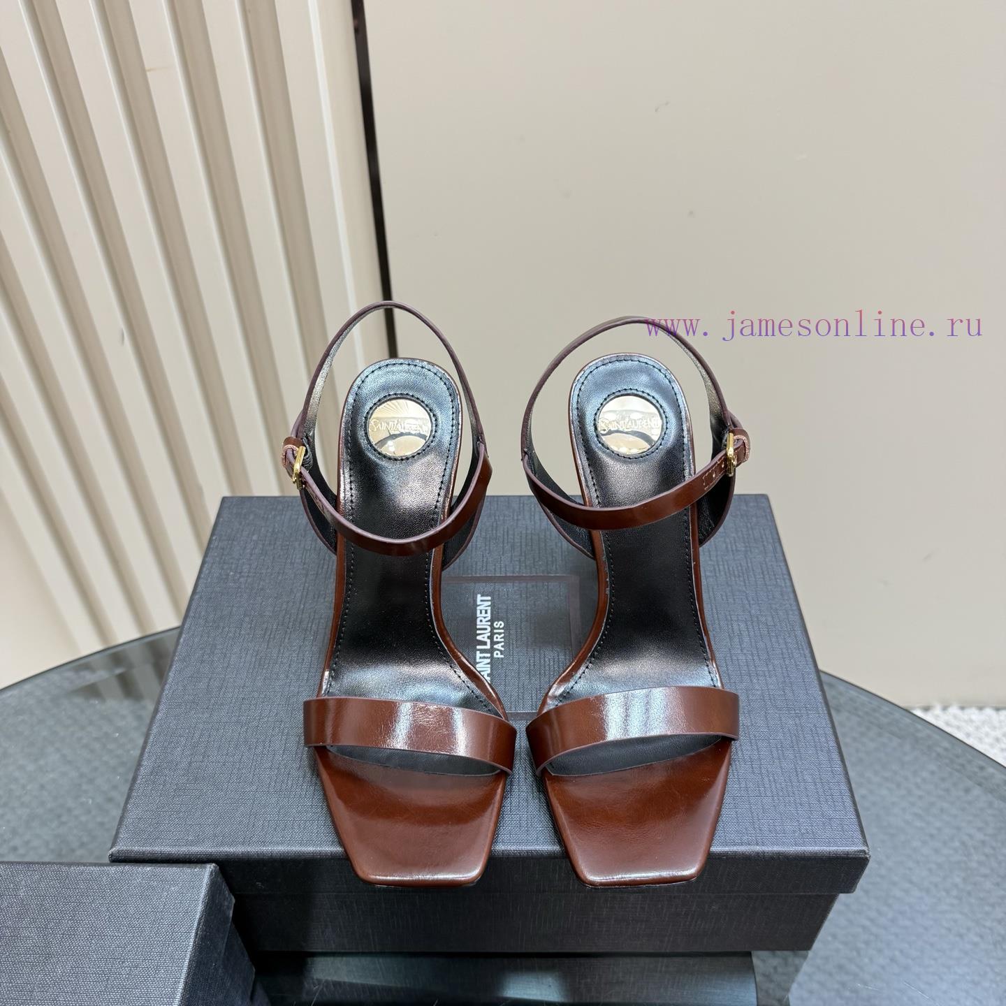SAIN * LAURENT2025 New Spring/Summer Collection High Heel Sandals Why Are There So Few Fairy Sh pzzhqh3d - Image 3