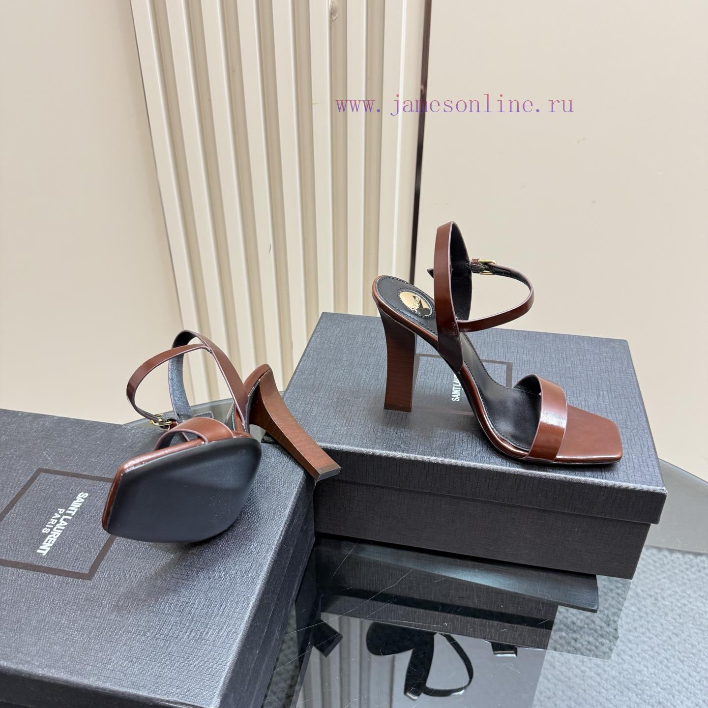 SAIN * LAURENT2025 New Spring/Summer Collection High Heel Sandals Why Are There So Few Fairy Sh pzzhqh3d - Image 7
