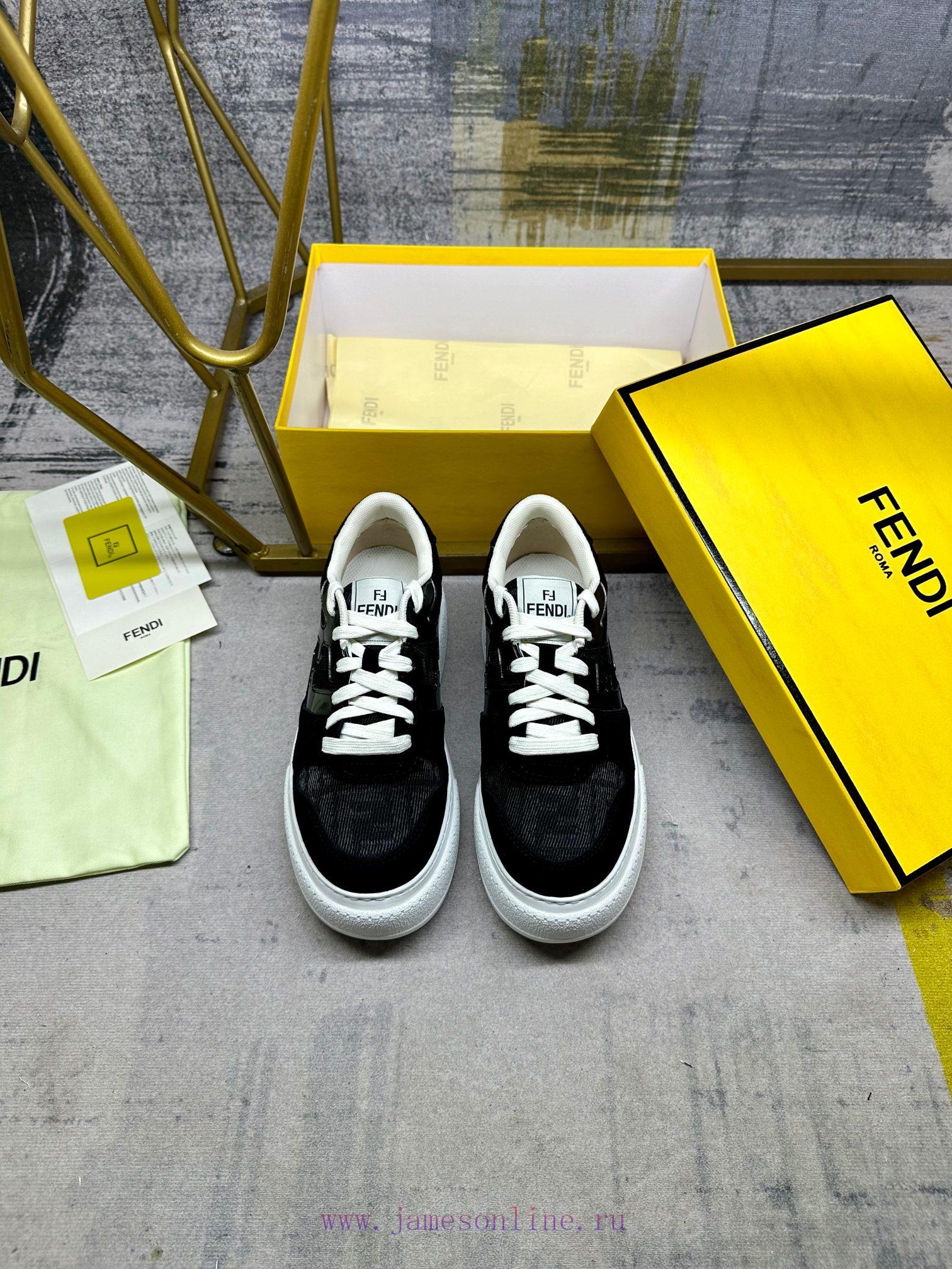 FENDI MatcHermes Comes With The Latest Sports Shoes Featuring Orange FF Jacquard Fabric And Sam vpdghke4 - Image 4