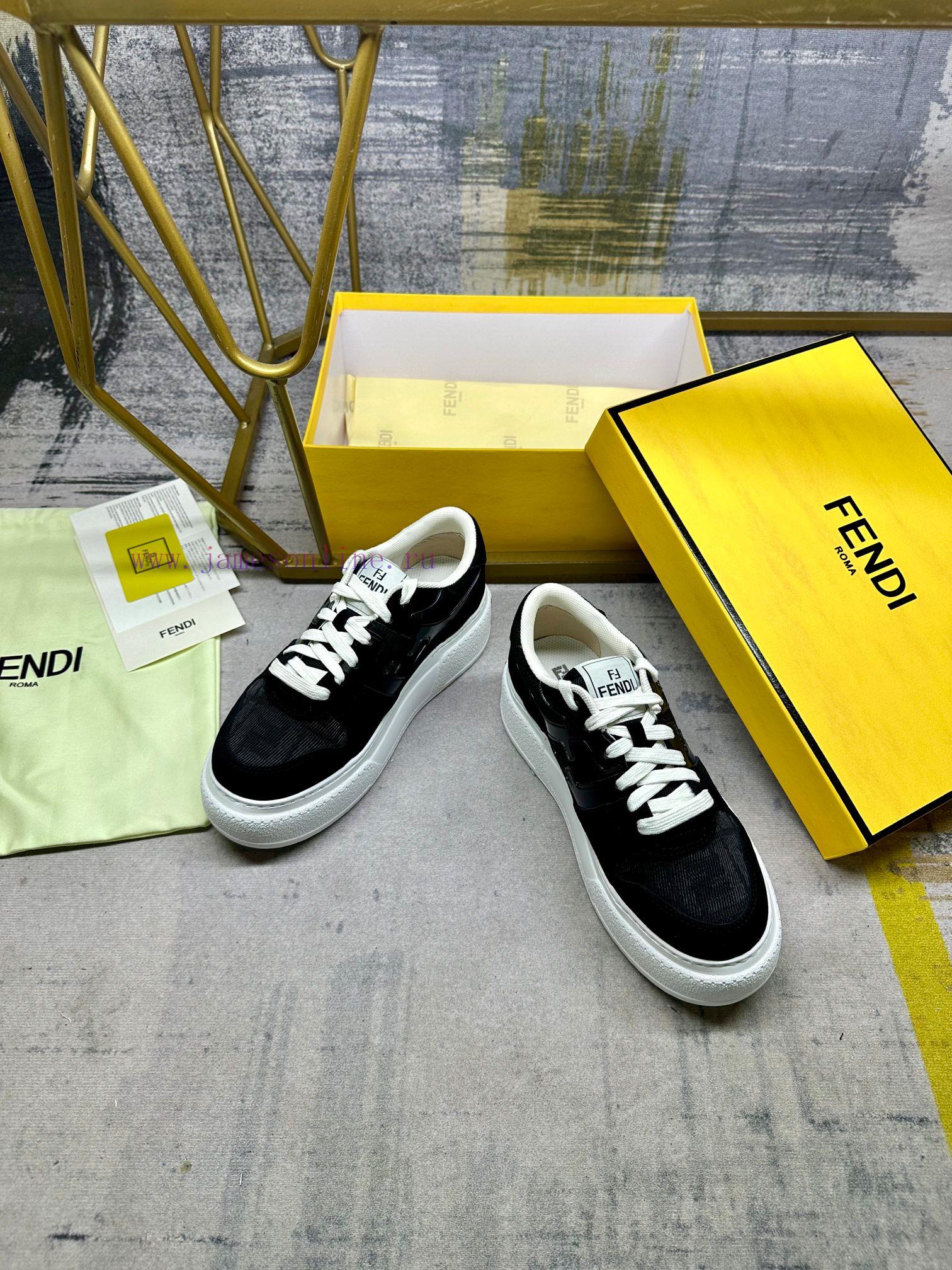 FENDI MatcHermes Comes With The Latest Sports Shoes Featuring Orange FF Jacquard Fabric And Sam vpdghke4 - Image 5