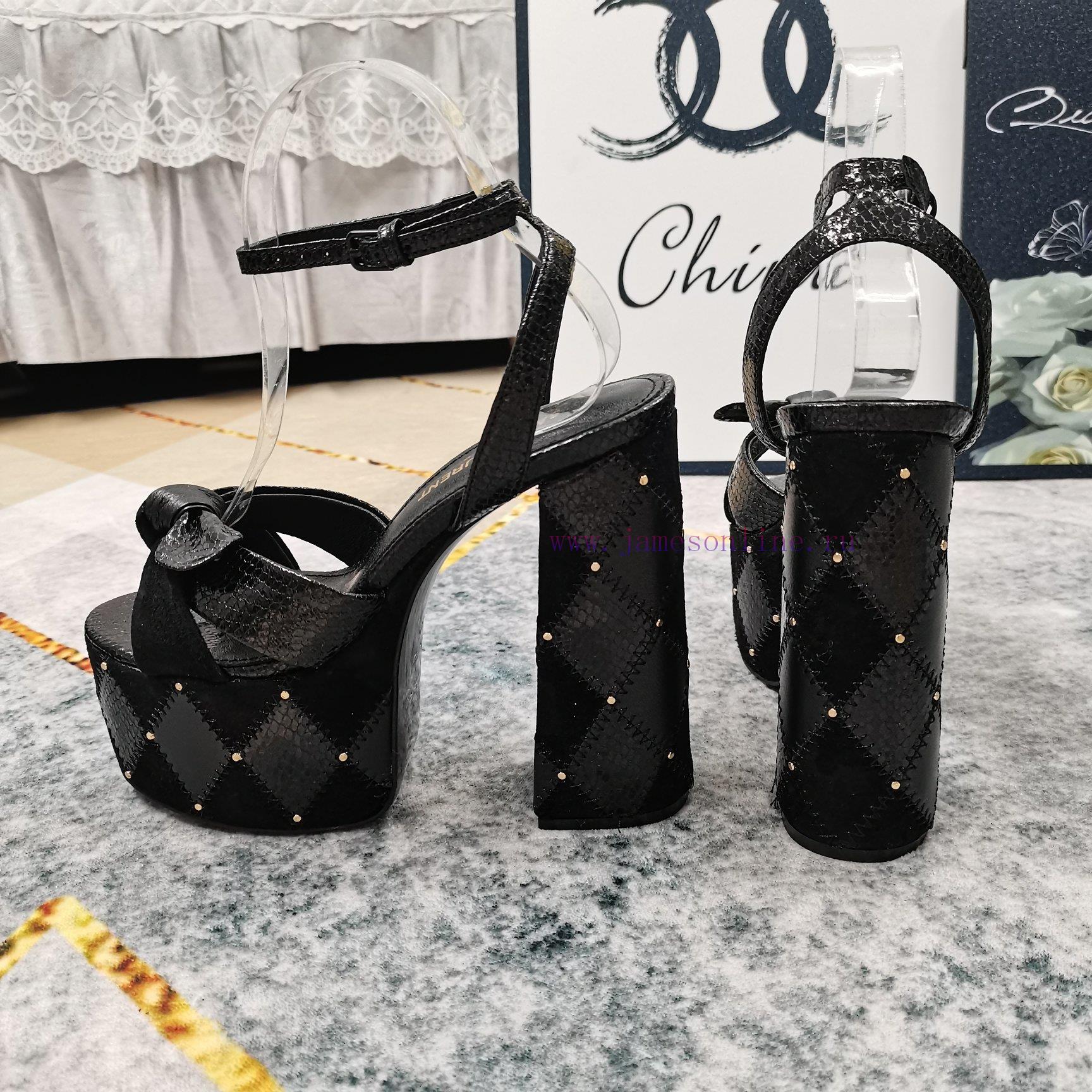 YSL Waterproof Platform Series Hot Edition High Heel Thick Bottom SandalsClassic And Exquisite rdd6b61v - Image 4