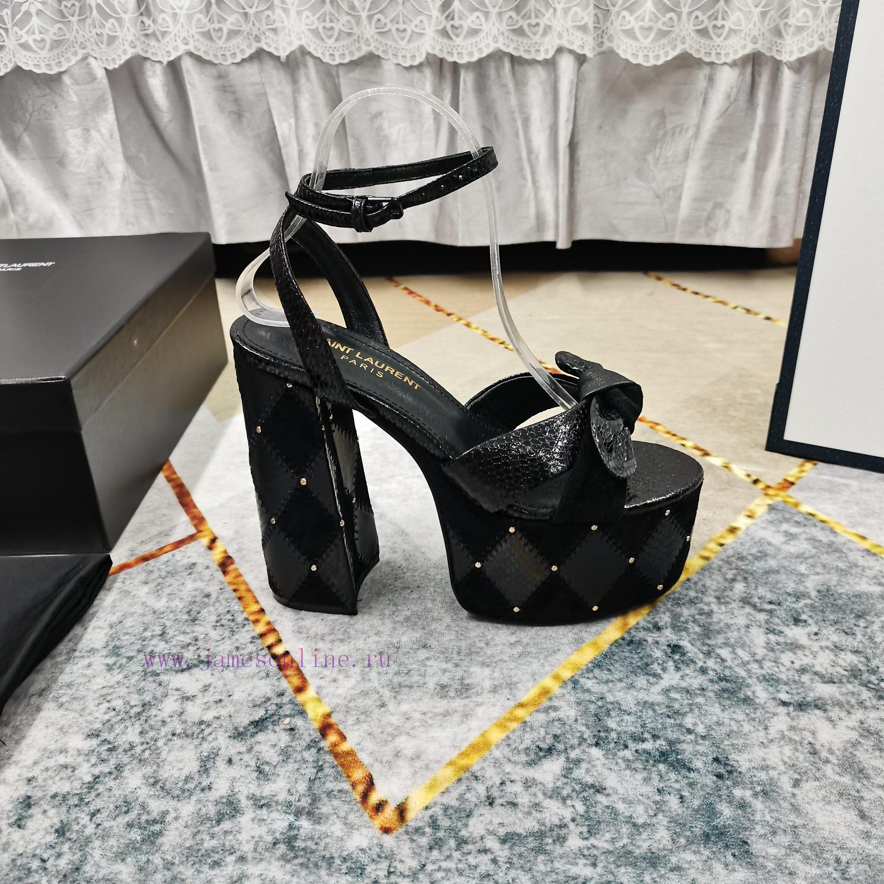 YSL Waterproof Platform Series Hot Edition High Heel Thick Bottom SandalsClassic And Exquisite rdd6b61v - Image 6