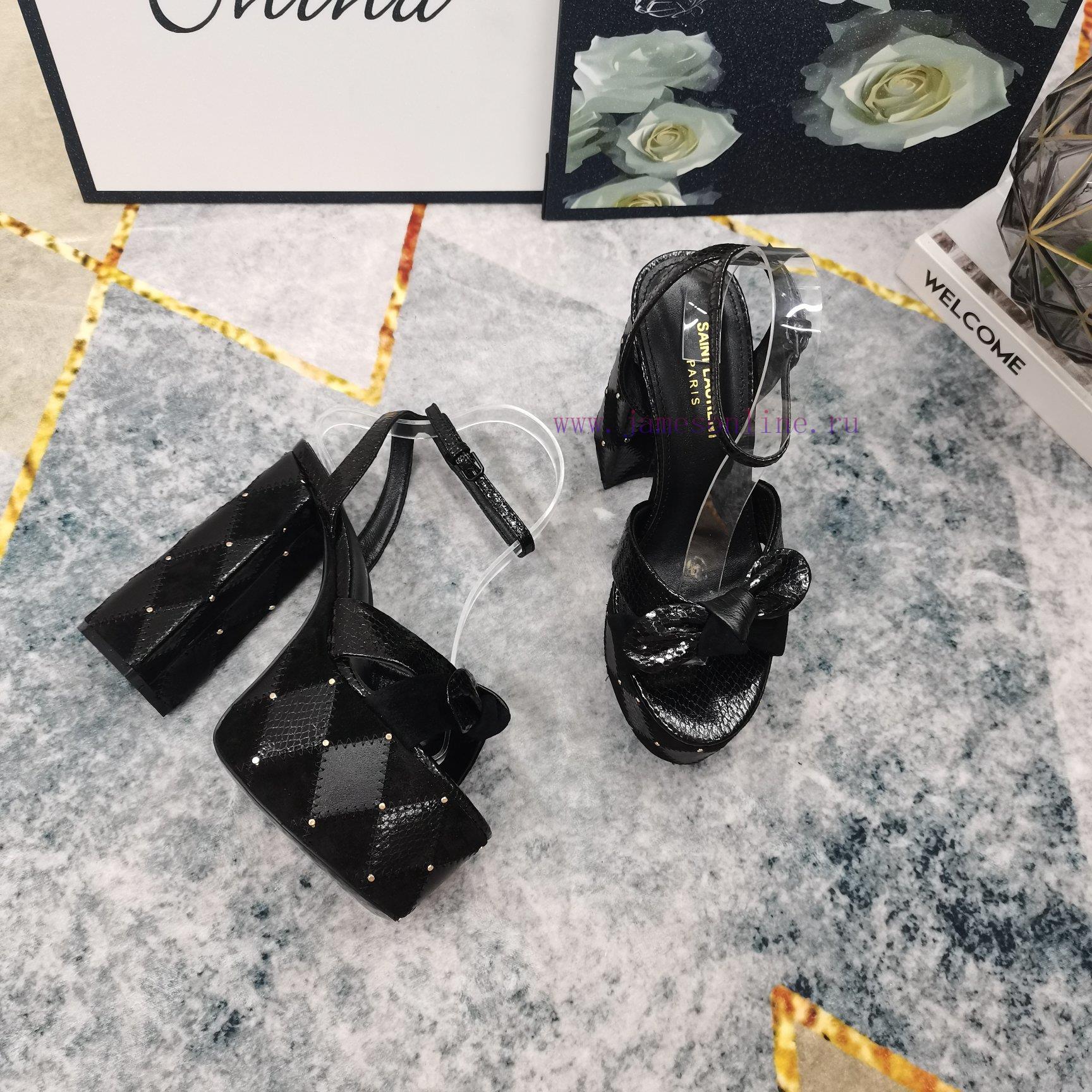 YSL Waterproof Platform Series Hot Edition High Heel Thick Bottom SandalsClassic And Exquisite rdd6b61v - Image 7