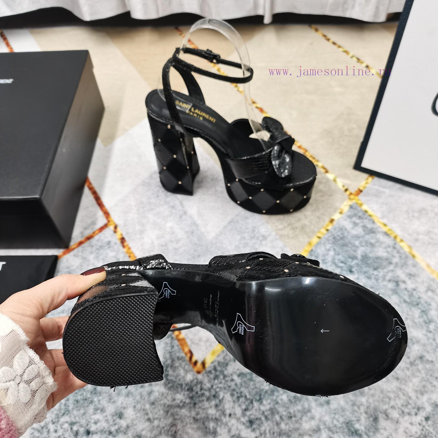 YSL Waterproof Platform Series Hot Edition High Heel Thick Bottom SandalsClassic And Exquisite rdd6b61v - Image 9