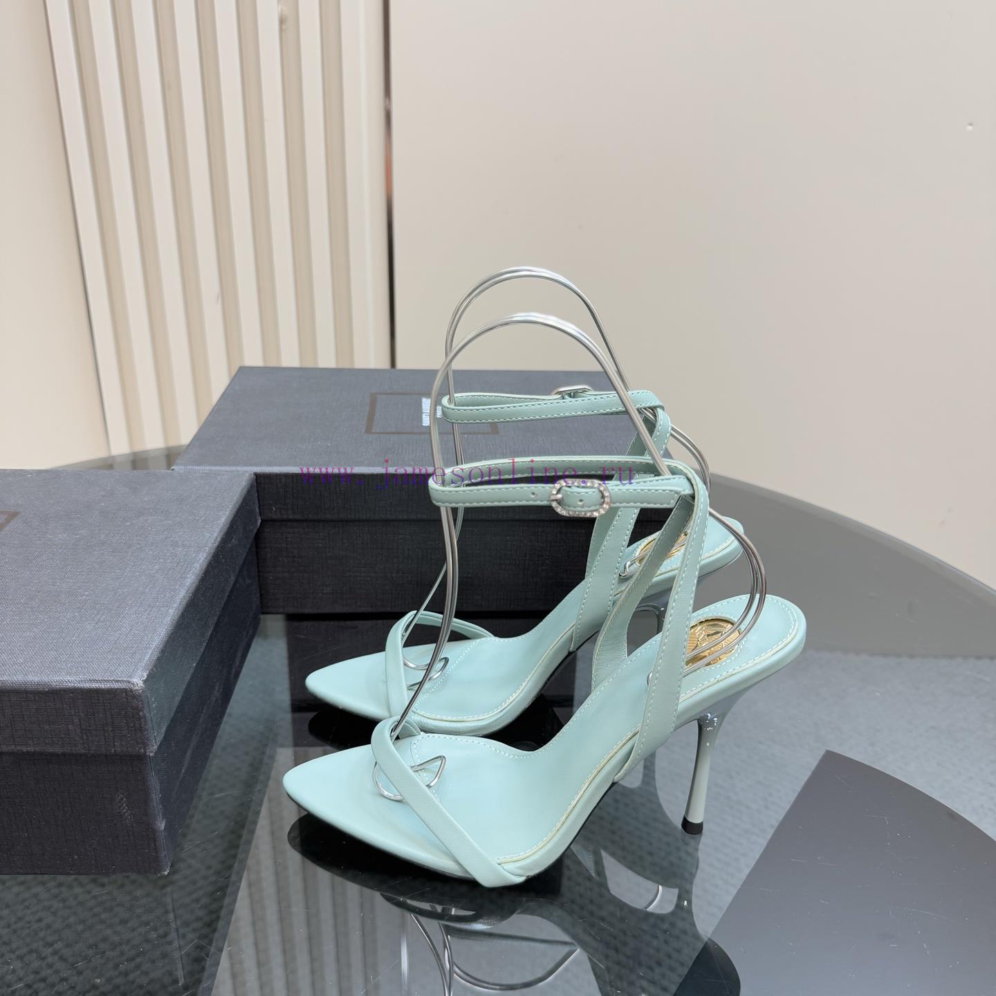 Top TierSAIN * LAURENT2025 New Spring/Summer Collection High Heel Sandals Why Are There So Few xtngrl55 - Image 2