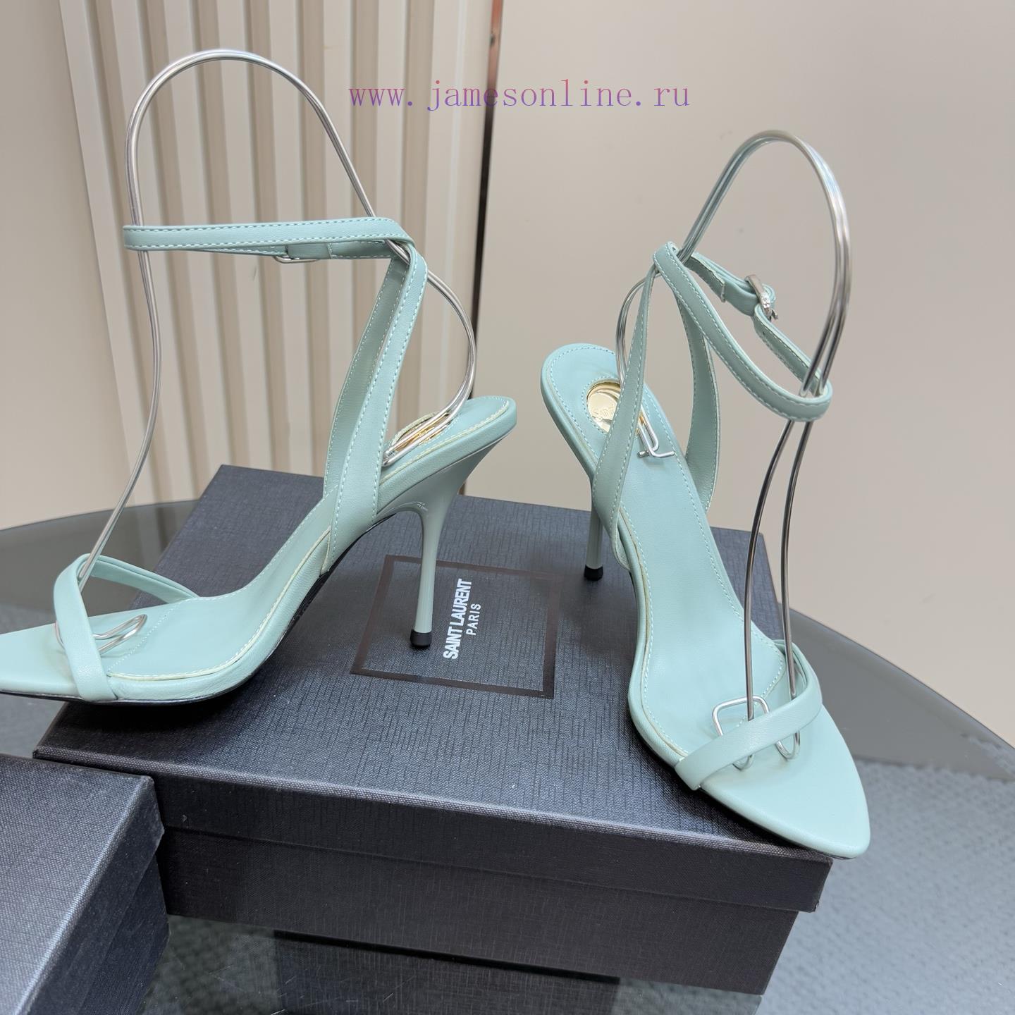 Top TierSAIN * LAURENT2025 New Spring/Summer Collection High Heel Sandals Why Are There So Few xtngrl55 - Image 4