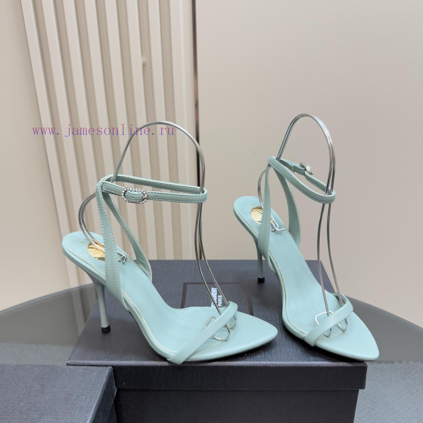 Top TierSAIN * LAURENT2025 New Spring/Summer Collection High Heel Sandals Why Are There So Few xtngrl55 - Image 5
