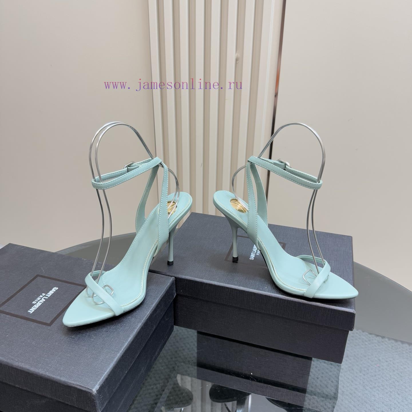 Top TierSAIN * LAURENT2025 New Spring/Summer Collection High Heel Sandals Why Are There So Few xtngrl55 - Image 6