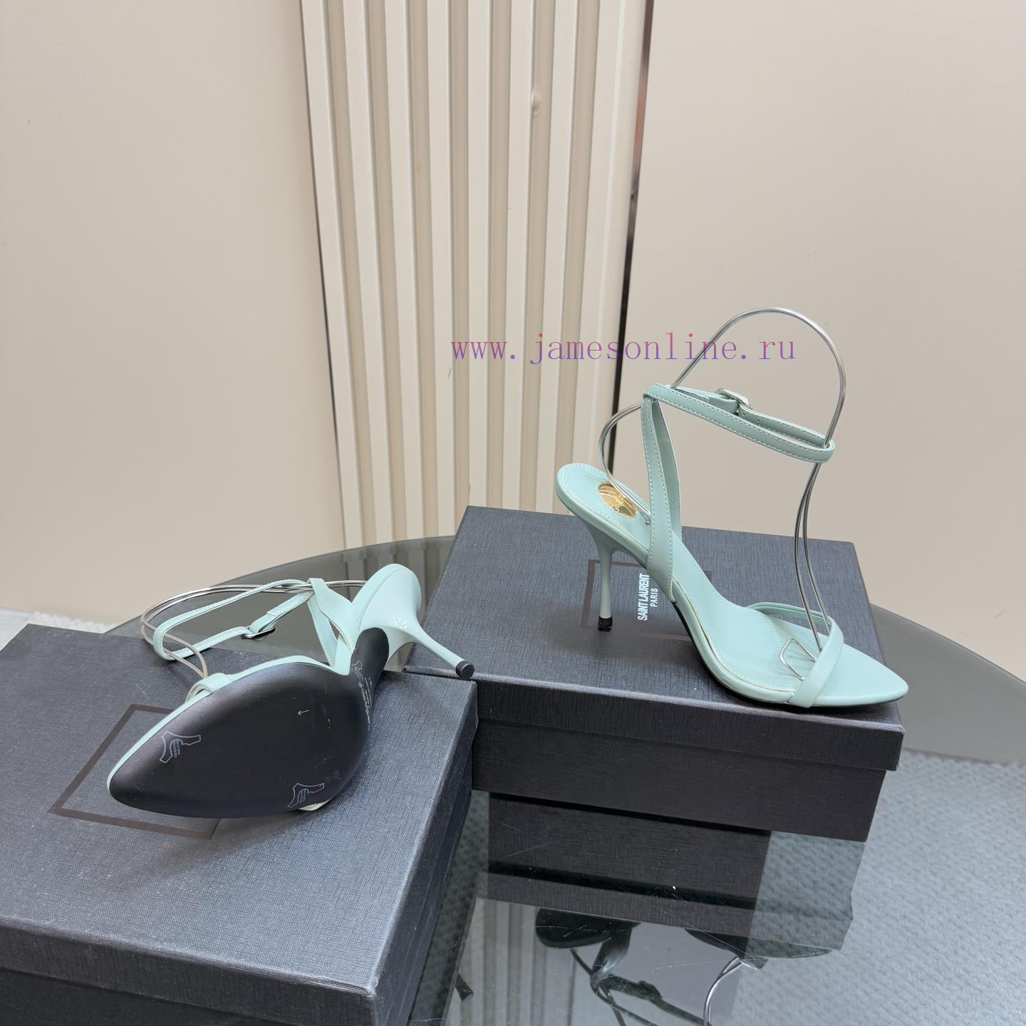 Top TierSAIN * LAURENT2025 New Spring/Summer Collection High Heel Sandals Why Are There So Few xtngrl55 - Image 7