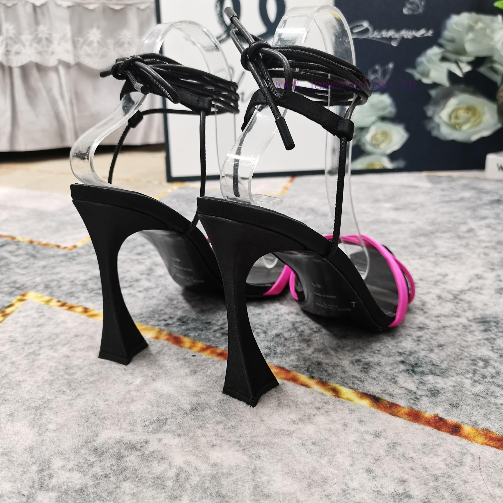 New Release - YSL Top Level2025 Official Website Synchronizes New Strap Style Empty High-heeled 0i7e1l0g - Image 4