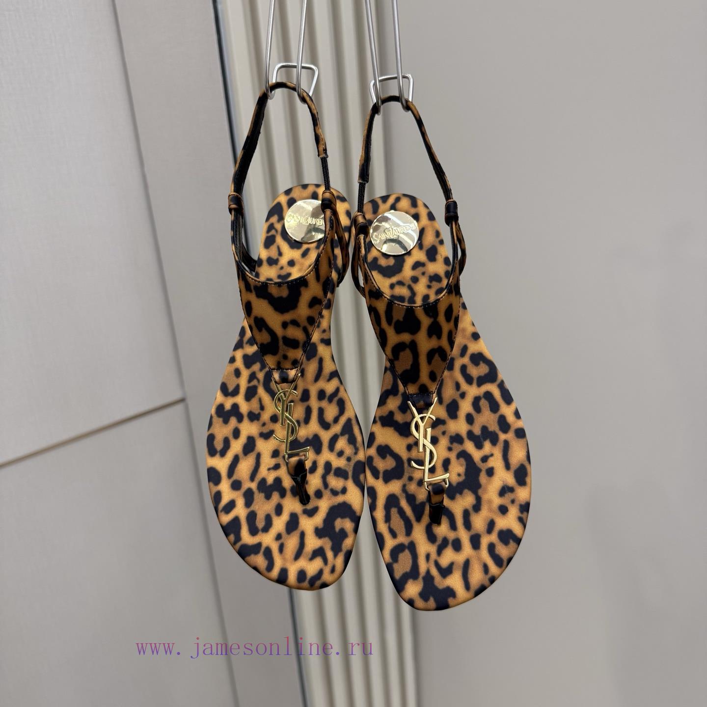 Saint Laurent/Saint Laurent 25ssSpring And Summer New Product With Clip On SandalsExquisite Fas 6eeij5py - Image 8