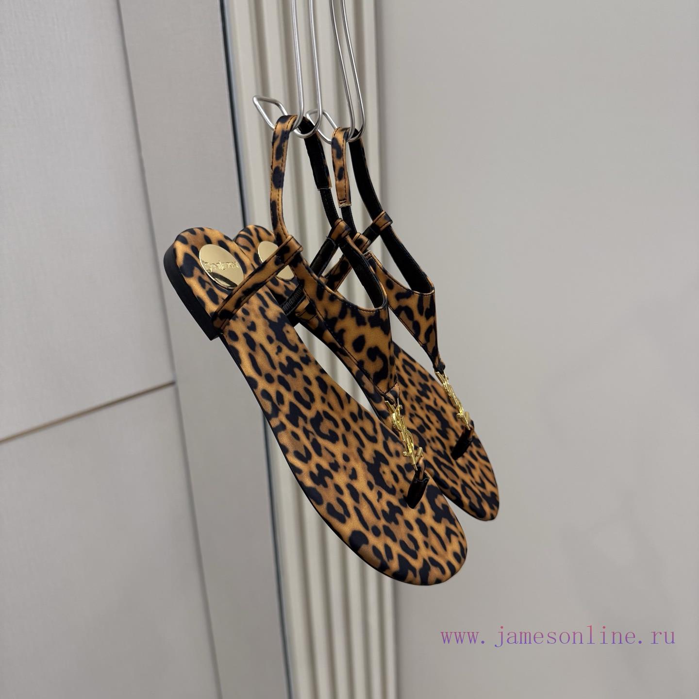 Saint Laurent/Saint Laurent 25ssSpring And Summer New Product With Clip On SandalsExquisite Fas 6eeij5py - Image 9