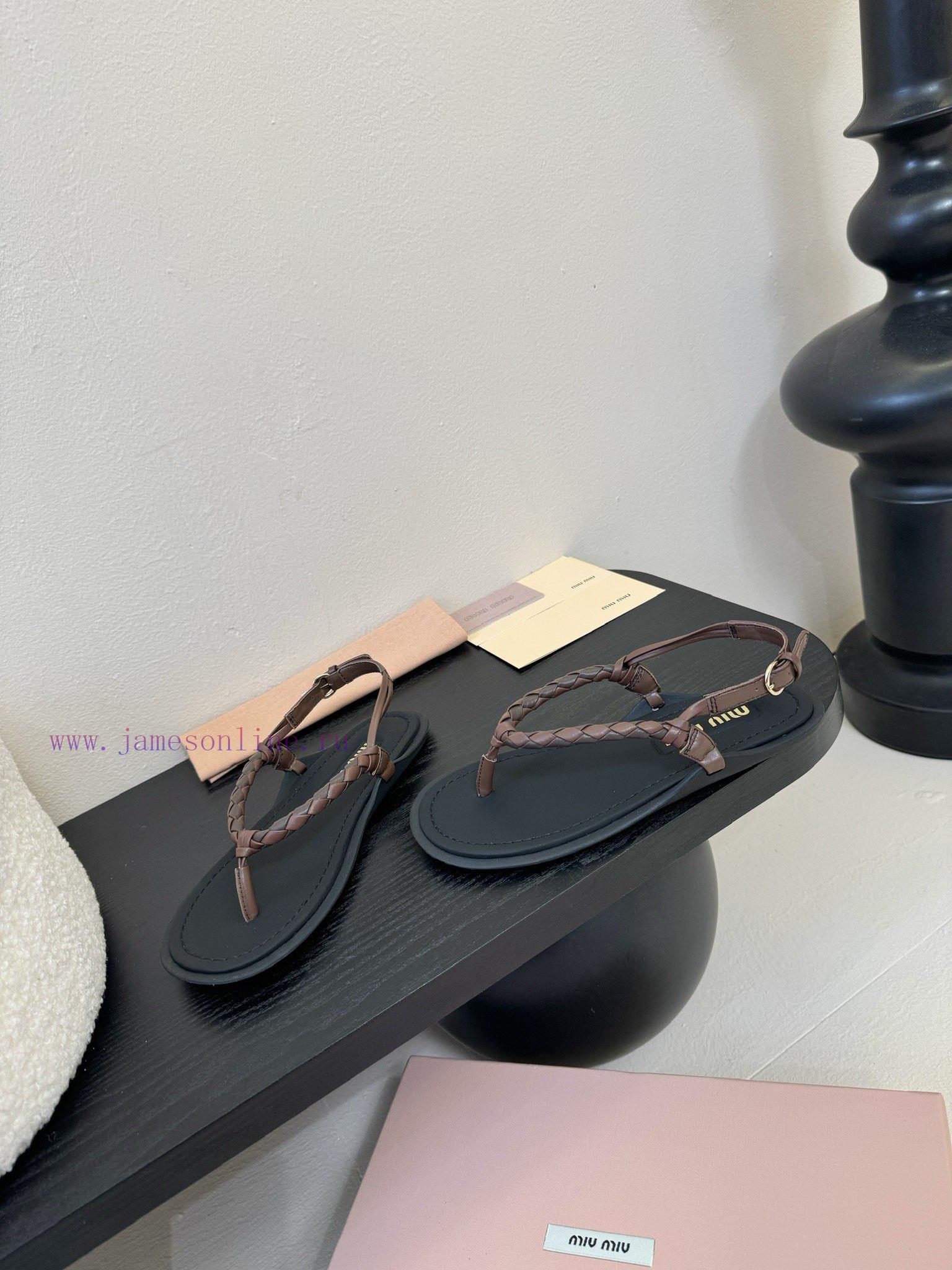 Miu Miu 25ss Minimalist Knot SandalsDon't Be Fooled By The Simple Craftsmanship Each One Is Ver rcrjh9jn - Image 4