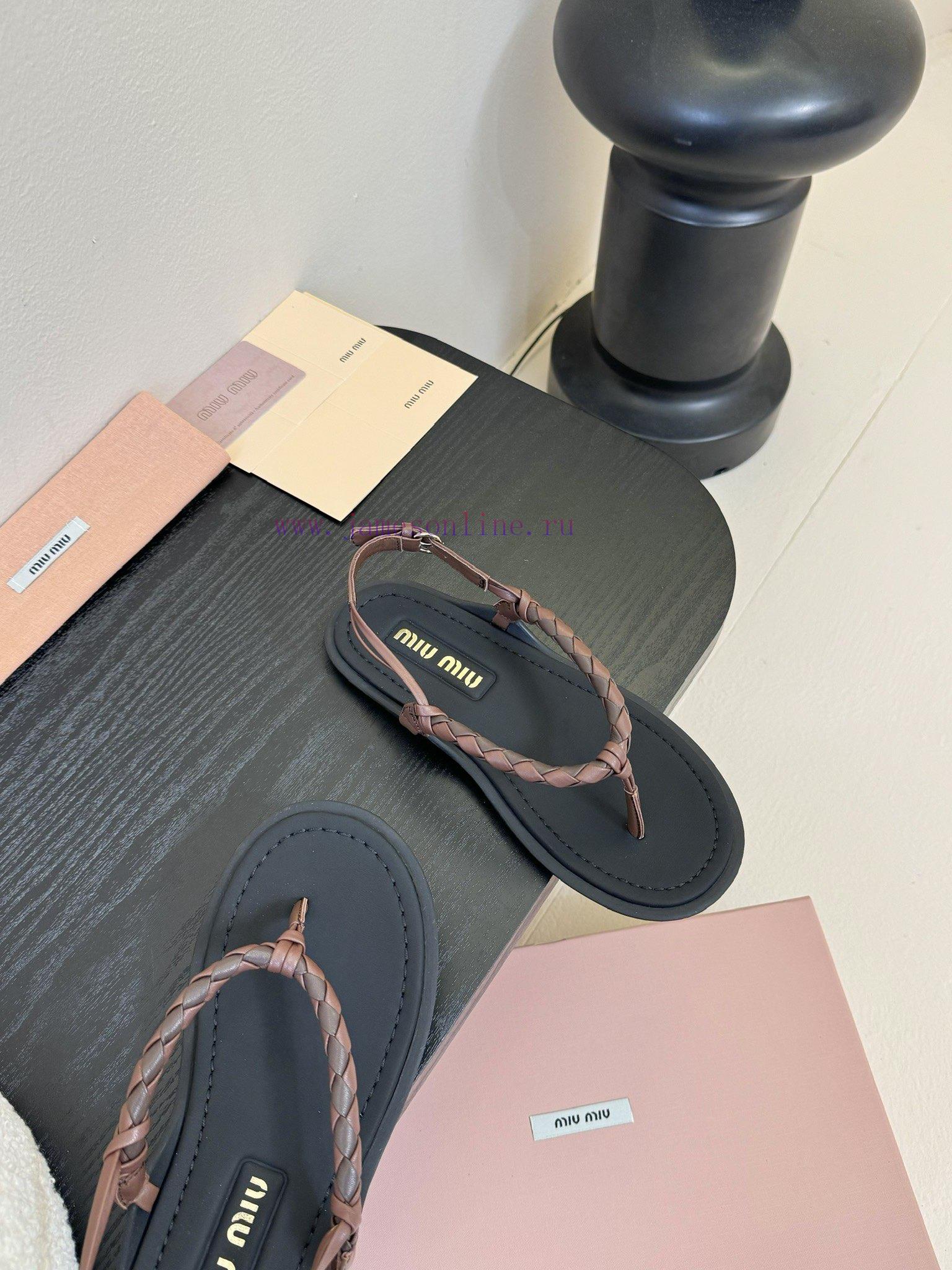Miu Miu 25ss Minimalist Knot SandalsDon't Be Fooled By The Simple Craftsmanship Each One Is Ver rcrjh9jn - Image 5