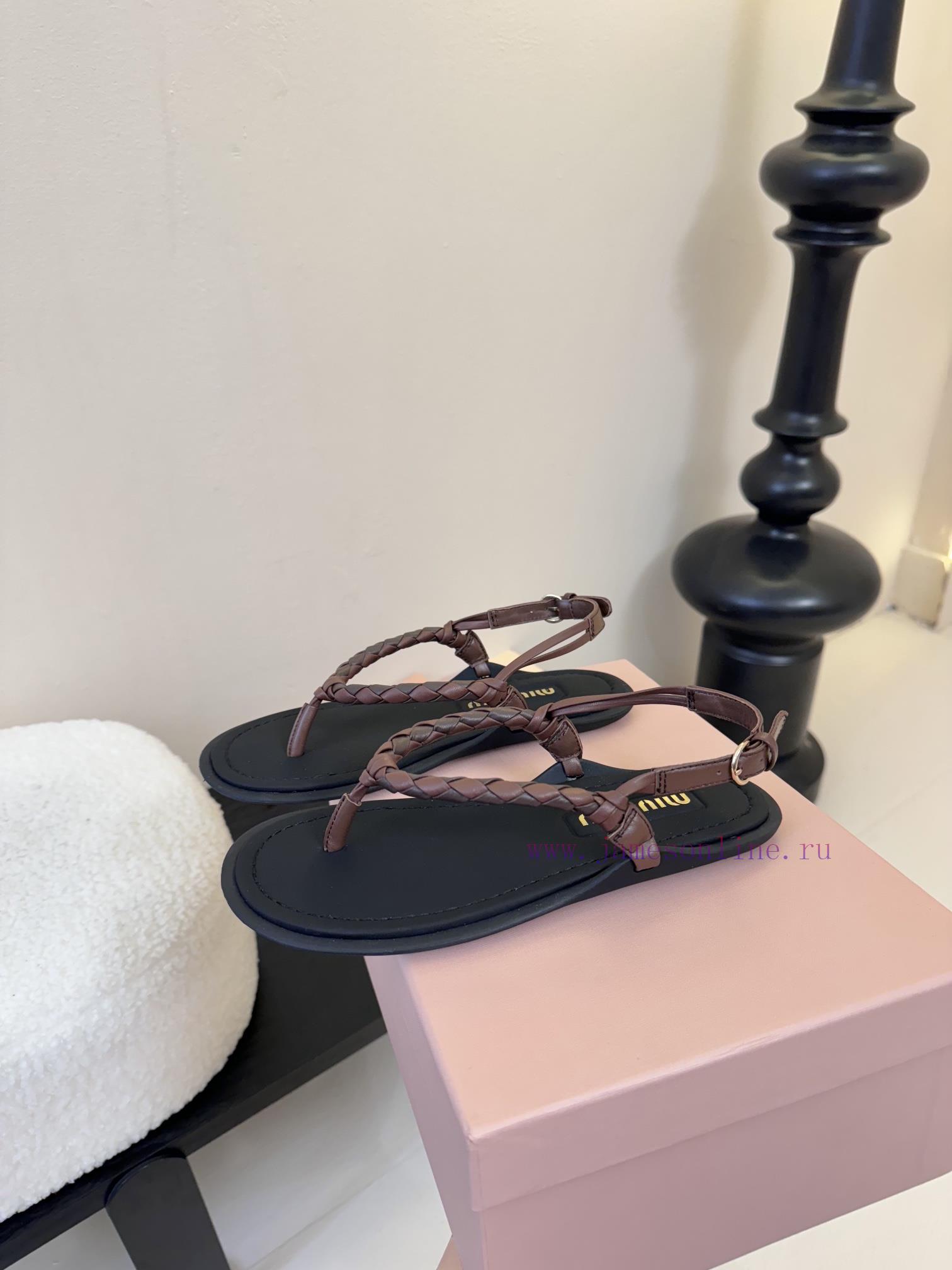 Miu Miu 25ss Minimalist Knot SandalsDon't Be Fooled By The Simple Craftsmanship Each One Is Ver rcrjh9jn - Image 6