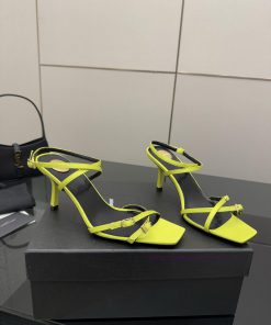 Saint Laurent YSL Classic Spring/Summer Cross Strap High Heel SandalsCutting Off Men And Women' iy66a2j2
