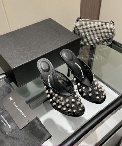New Alexander Wang High Heels For Women's Luxury Alexander Wang Original 11 MaterialThe Shoe In lraq7kq1