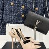 Saint Laurent YSL Saint Laurent 25ssSexy High-heeled Sandals And SlippersIt's Really For Sister 5jmrpjzl