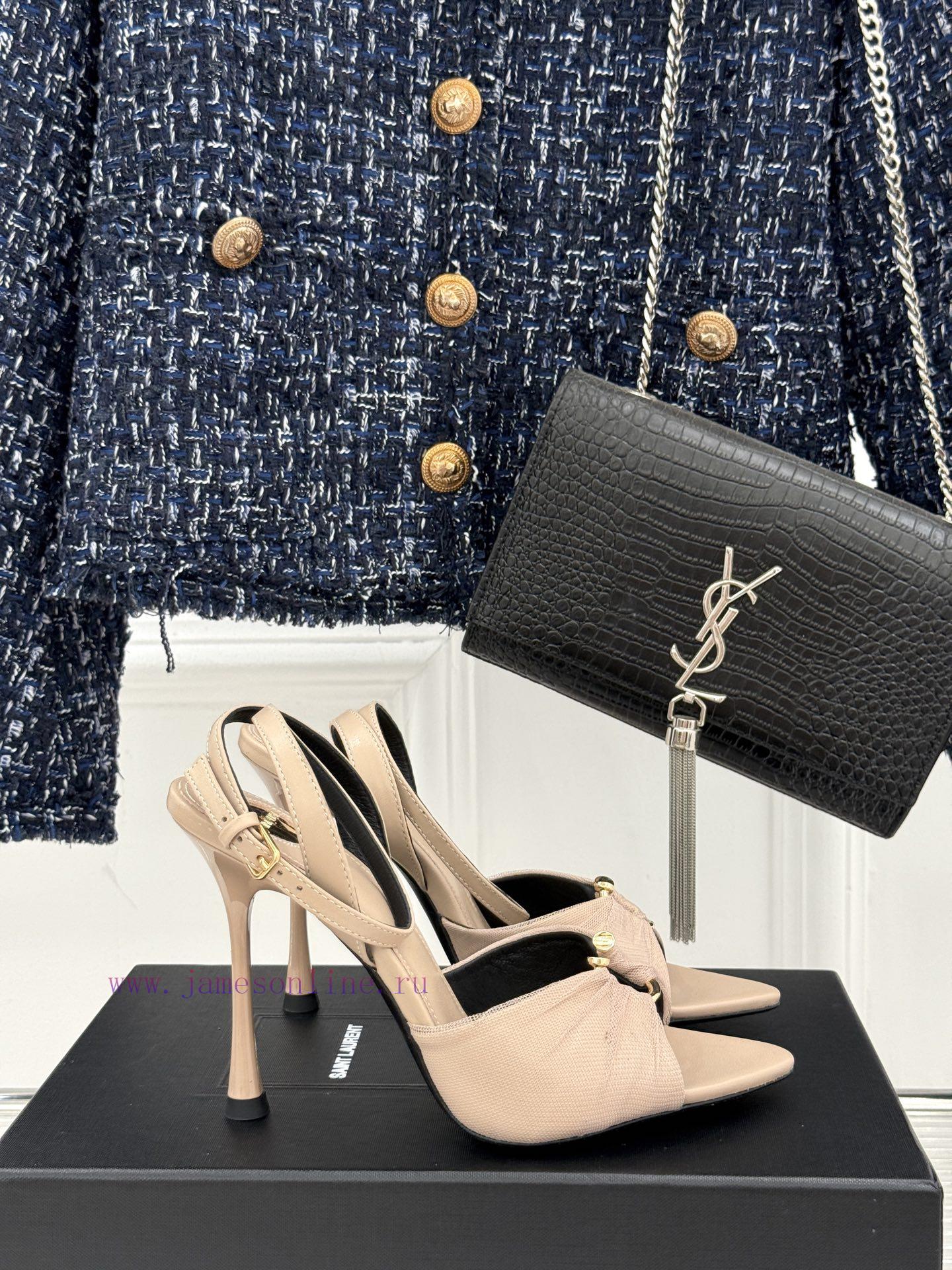 Saint Laurent YSL Saint Laurent 25ssSexy High-heeled Sandals And SlippersIt's Really For Sister 5jmrpjzl - Image 2