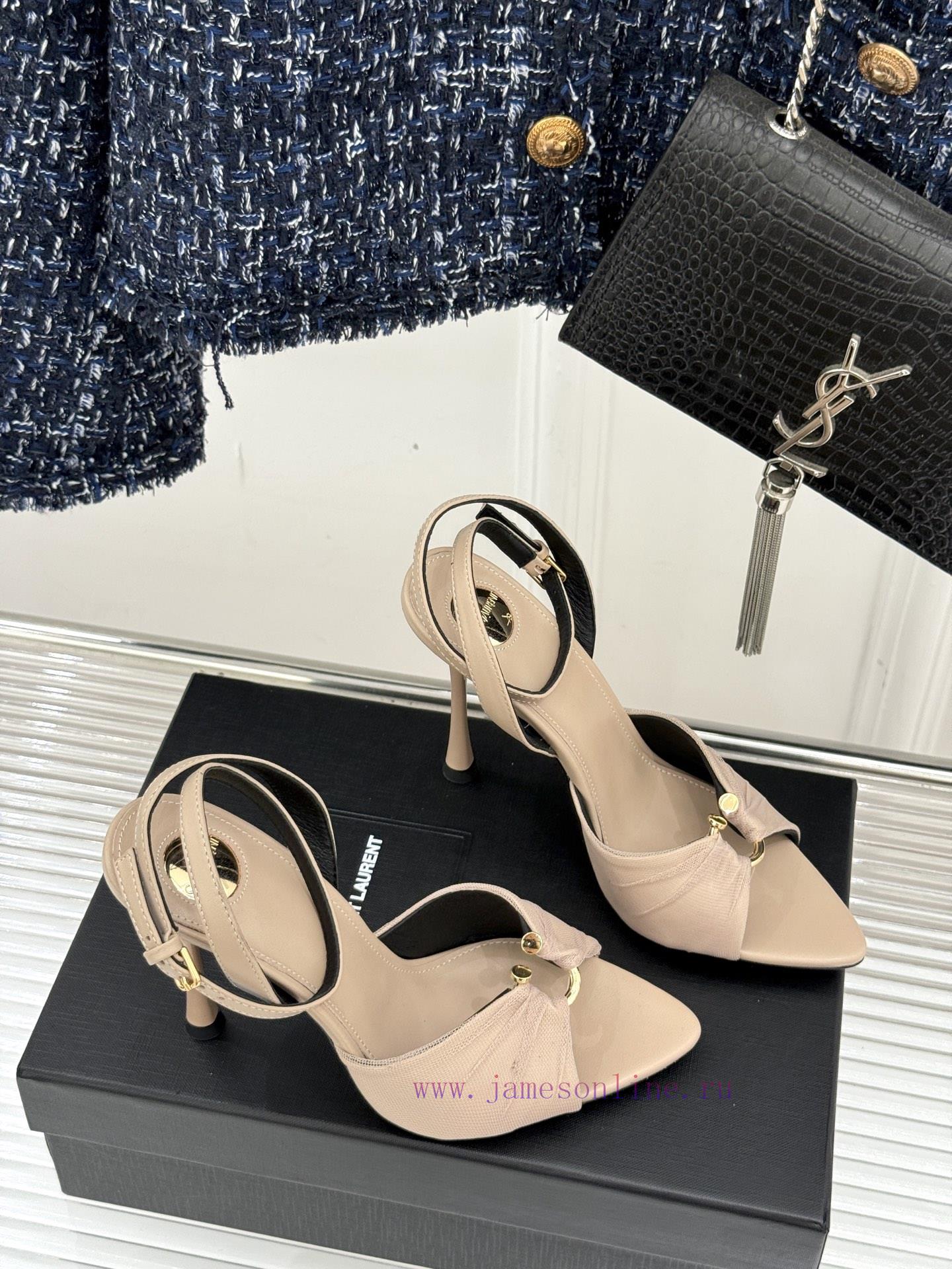 Saint Laurent YSL Saint Laurent 25ssSexy High-heeled Sandals And SlippersIt's Really For Sister 5jmrpjzl - Image 4