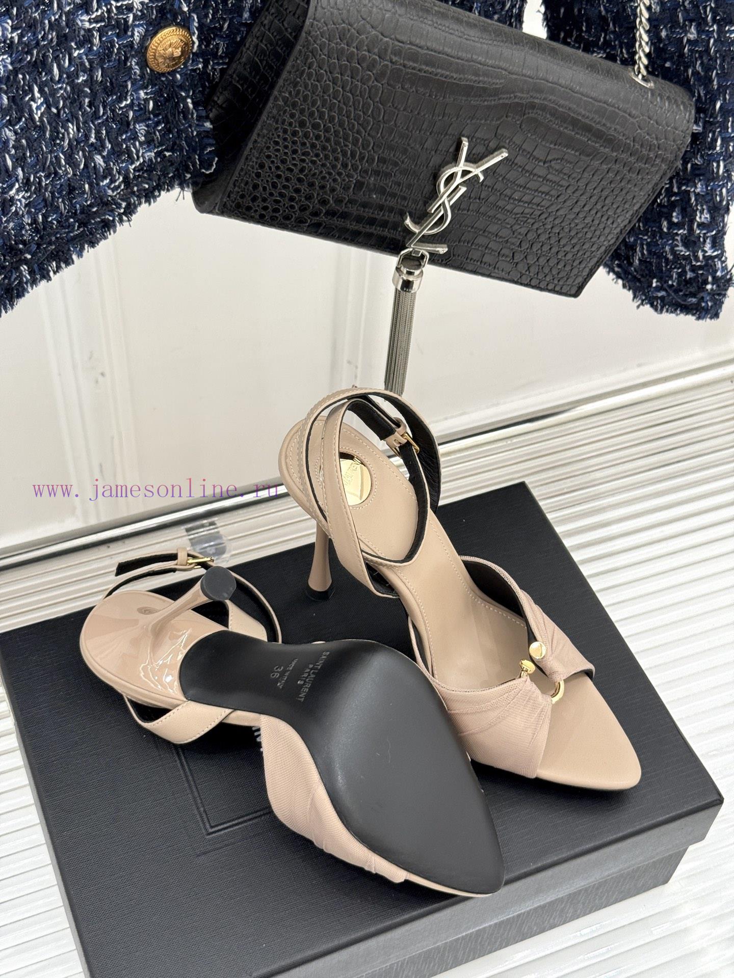 Saint Laurent YSL Saint Laurent 25ssSexy High-heeled Sandals And SlippersIt's Really For Sister 5jmrpjzl - Image 10