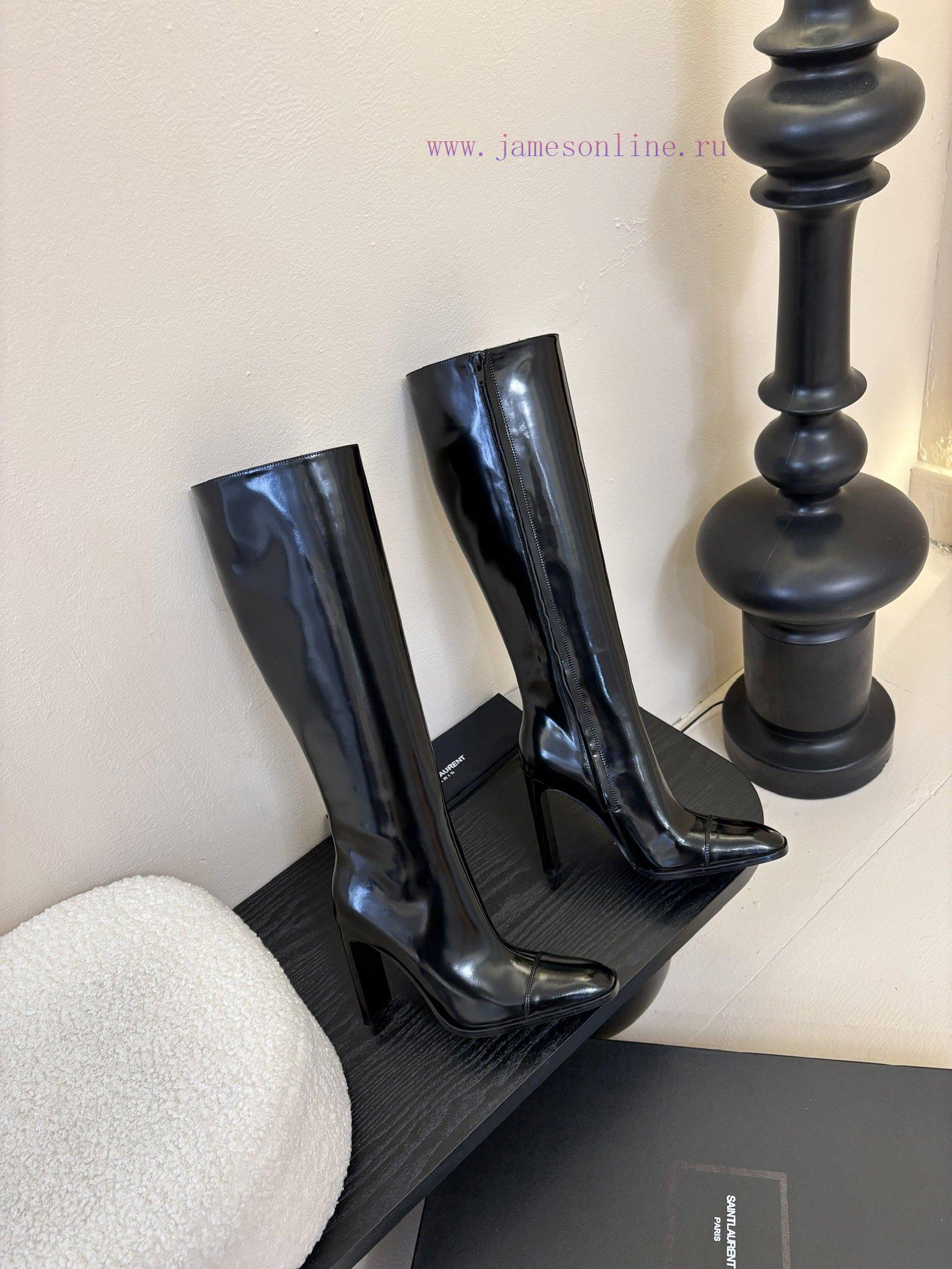 Saint Laurent High BootsThe Pointed Toe And Fine Heel Of The Single Item Complement Each Other vlv7w4w6 - Image 5