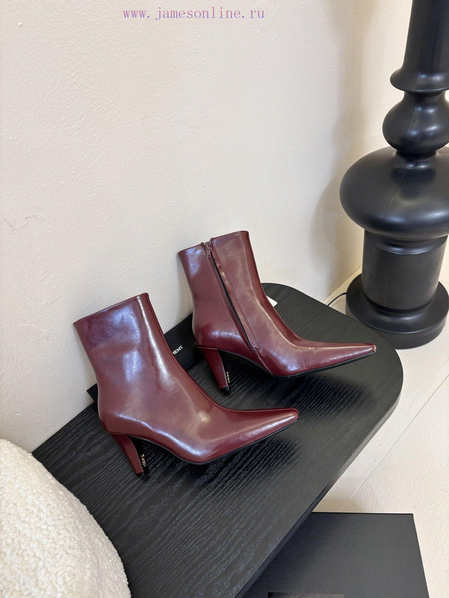 Saint Laurent BootsThe Pointed Toe And Fine Heel Of The Single Item Complement Each Other Addin gskod1pz - Image 5