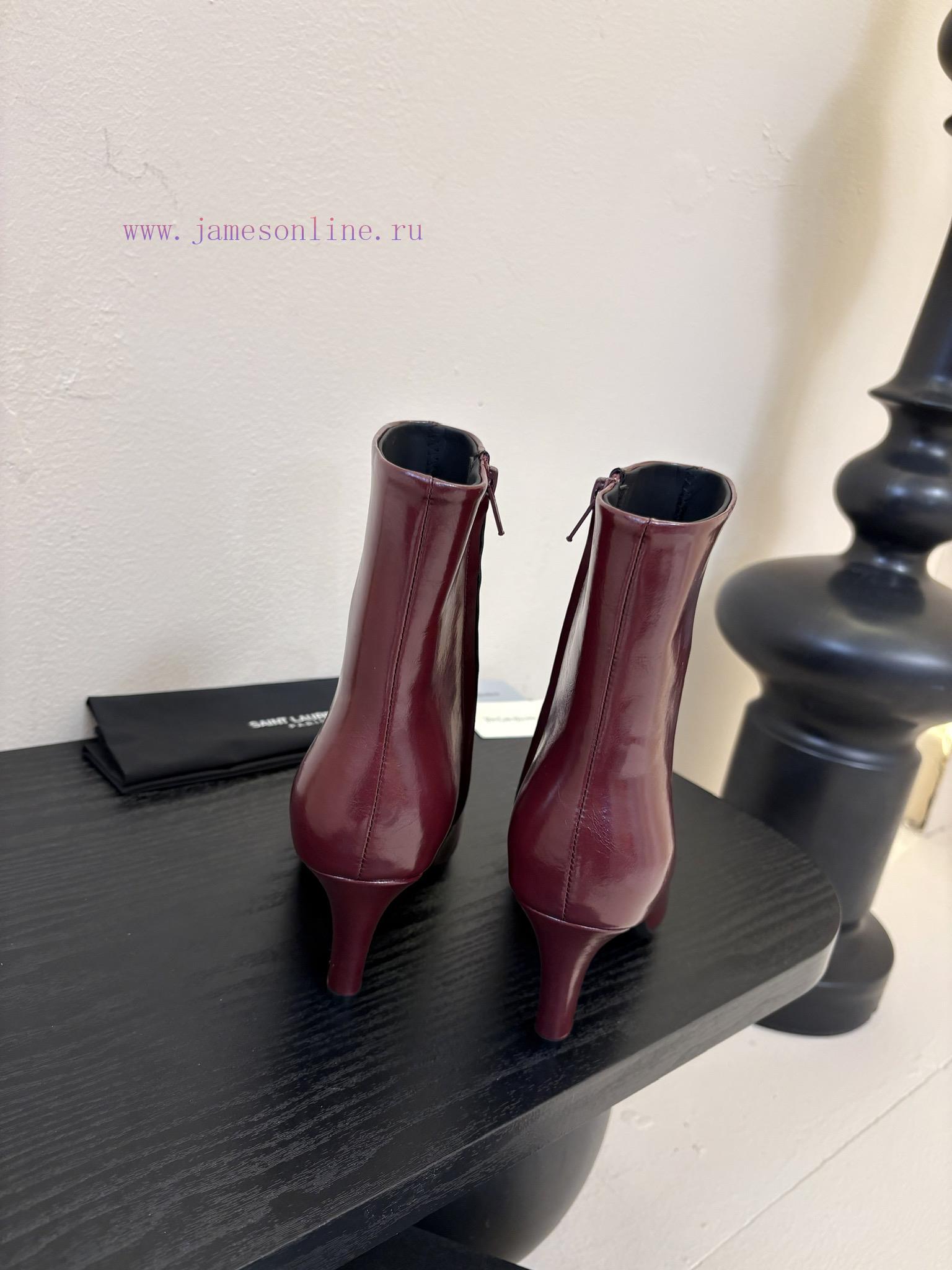 Saint Laurent BootsThe Pointed Toe And Fine Heel Of The Single Item Complement Each Other Addin gskod1pz - Image 8