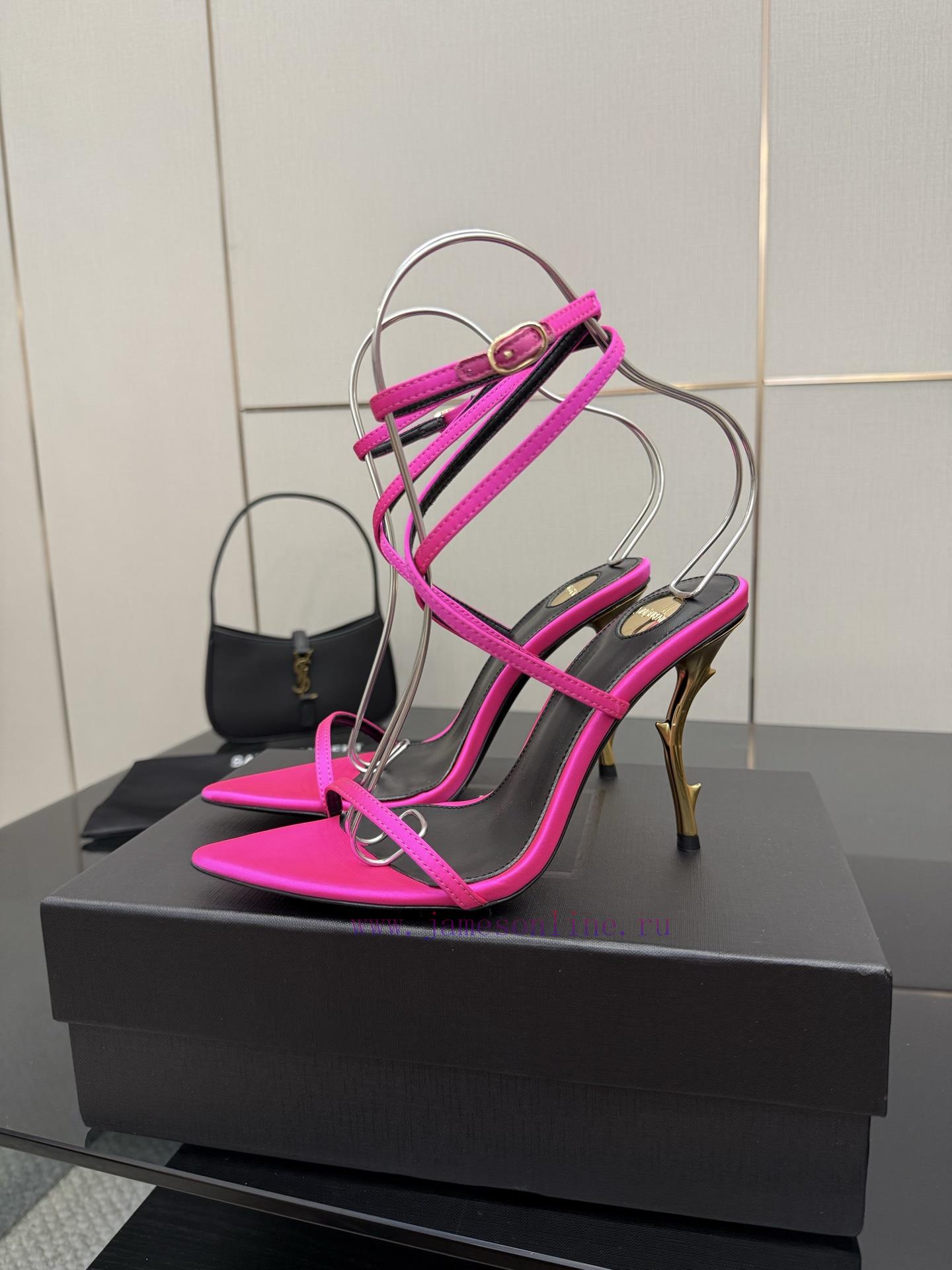 Saint Laurent | Stunningly Beautiful High Heels With ThornsWho Can Refuse YSL High Heels Claimi 5r0cg45m - Image 3