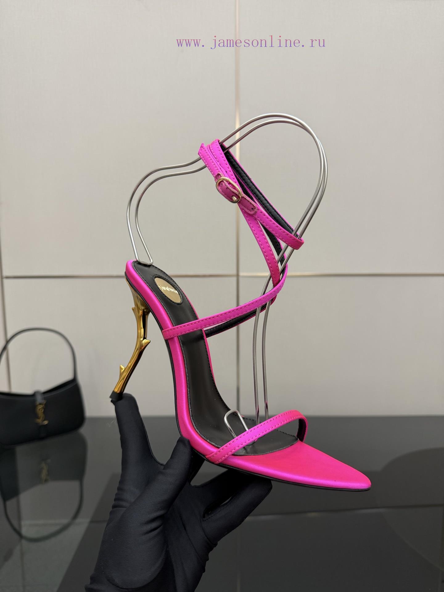 Saint Laurent | Stunningly Beautiful High Heels With ThornsWho Can Refuse YSL High Heels Claimi 5r0cg45m - Image 8