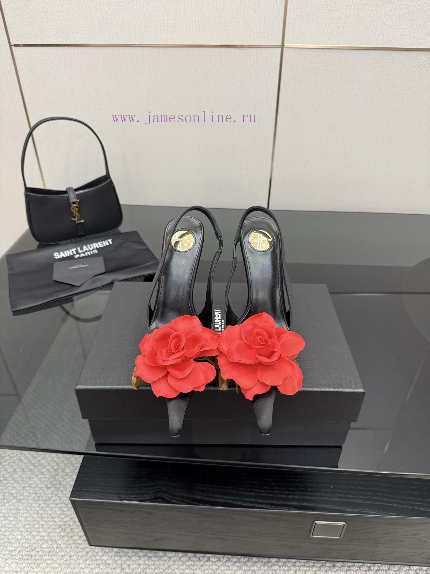 Saint Laurent | Rose With Thorns Exquisite High Heels𝑺𝒂𝒊𝒏𝒕𝑳𝒂𝒖𝒆𝒏𝒕 25 𝒇𝒘 Spring EditionWho Can Re 8bkwgpwa - Image 2