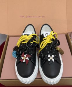 Top Qualitymiumiu Fw25 New Arrival～𝐌𝐢𝐮𝐌𝐢𝐮 | | 𝟐𝟎𝟐𝟓 Autumn And Winter New Thick Soled Sports Sho 8axyf3l9