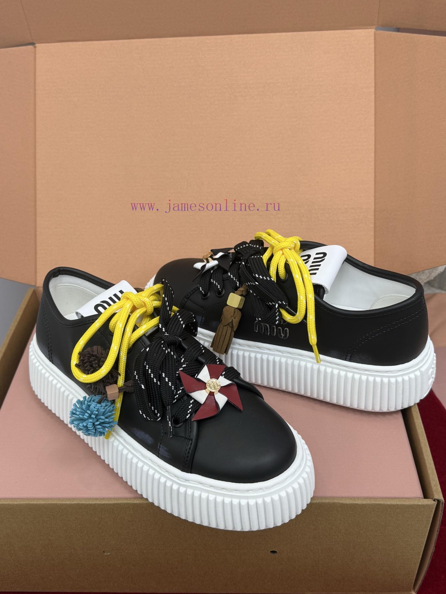 Top Qualitymiumiu Fw25 New Arrival~𝐌𝐢𝐮𝐌𝐢𝐮 | | 𝟐𝟎𝟐𝟓 Autumn And Winter New Thick Soled Sports Sho 8axyf3l9 - Image 7