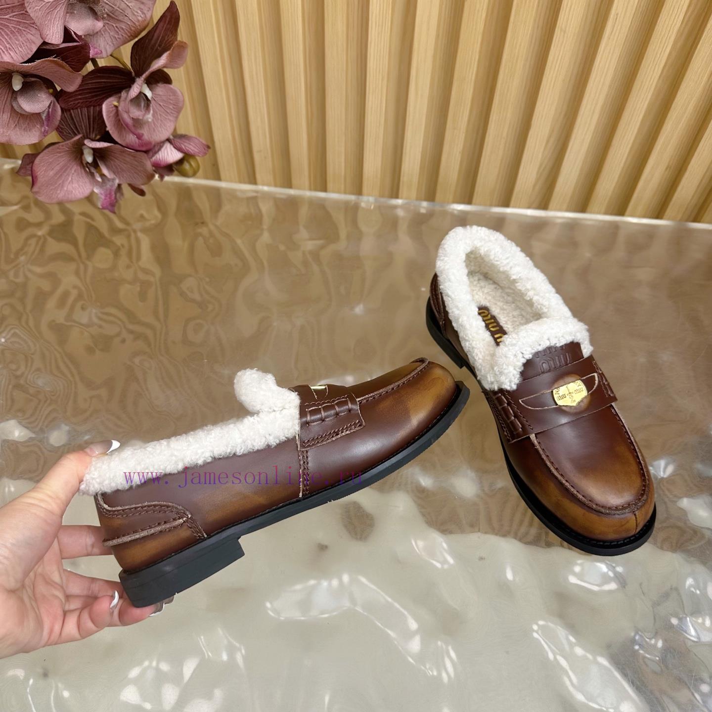 Purchasing Grade MiuMiu 25S Classic Mary Jane Hairy Single Shoes———————————Mao Mao Shoes That C 10izy46u - Image 8
