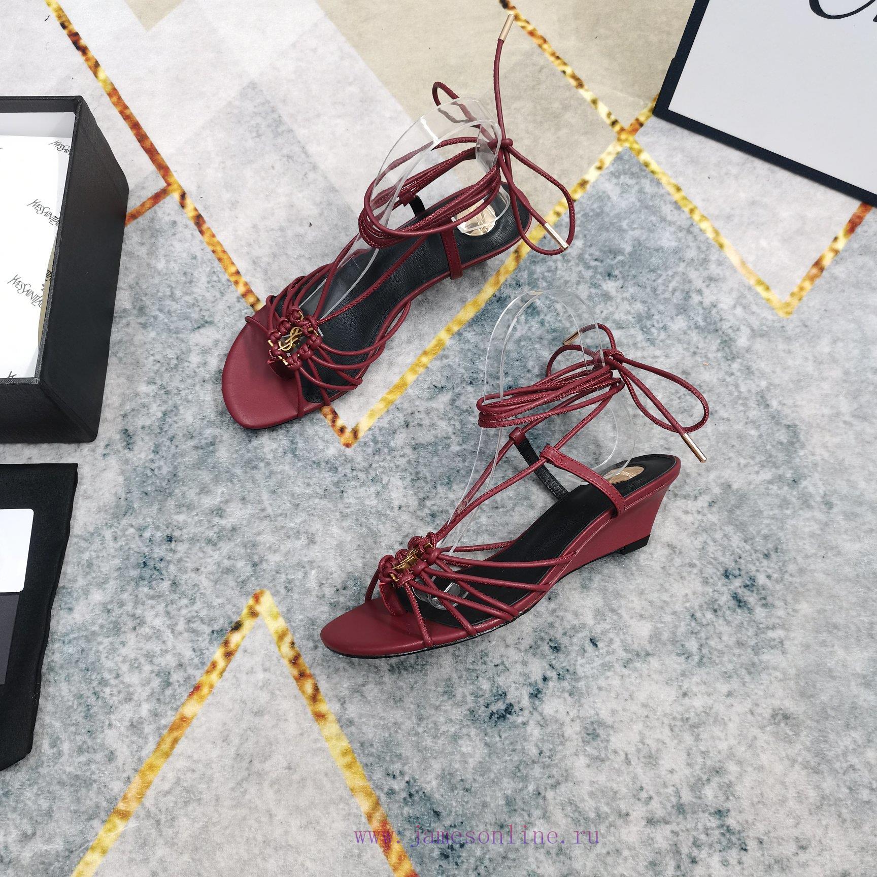 New Release - YSL Top LevelNew Logo Buckle Strap Sandals Synchronized On Official WebsitePerfec pidz4eqw - Image 9