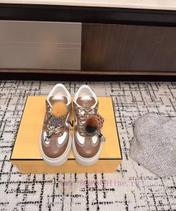 Fendi 25ss Thick Soled MatcHermes Casual Sports Shoes For CouplesOriginal Purchase Of Fendi Mat e08bw79d