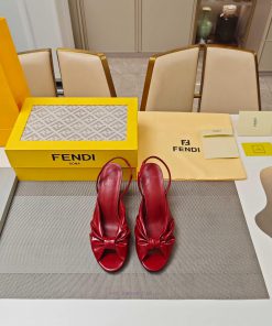 The High-heeled Knot Tied Sandals Sought After By 25SS Stars "Song Yuqi Zhou Xiao's Same Slope l34mwkic