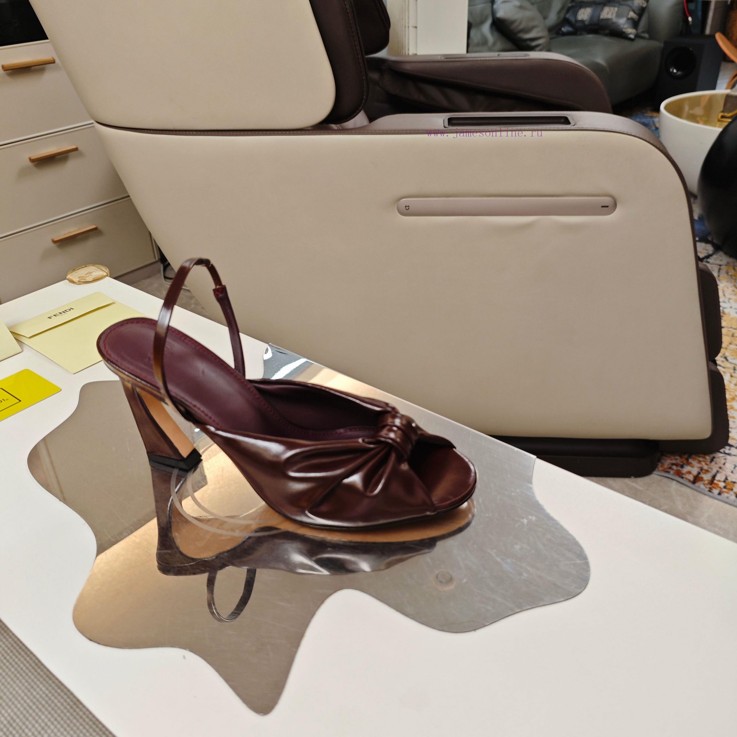 The High-heeled Knot Tied Sandals Sought After By 25SS Stars "Song Yuqi Zhou Xiao's Same Slope 39j4im7g - Image 6