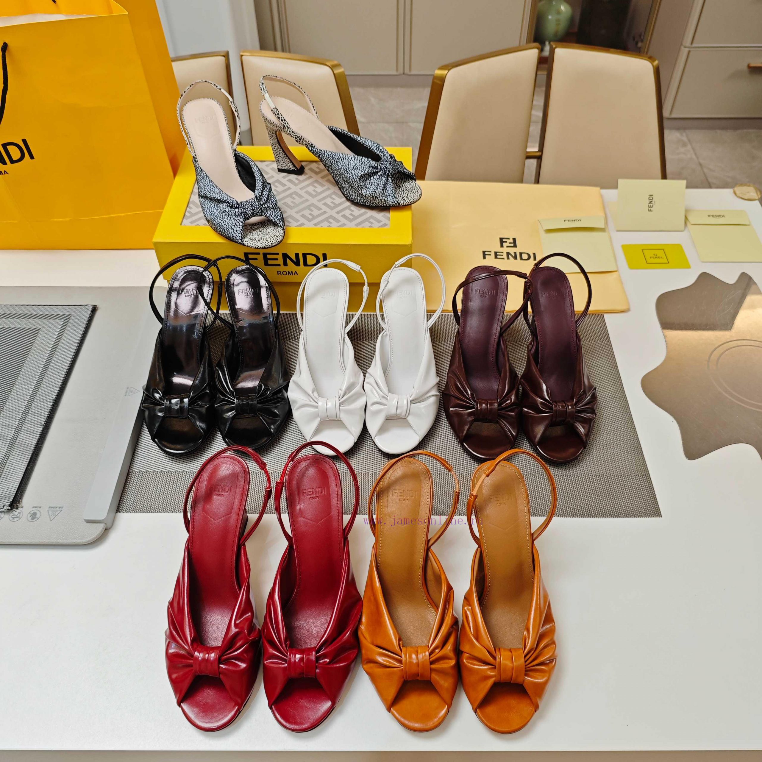 The High-heeled Knot Tied Sandals Sought After By 25SS Stars "Song Yuqi Zhou Xiao's Same Slope 39j4im7g - Image 10