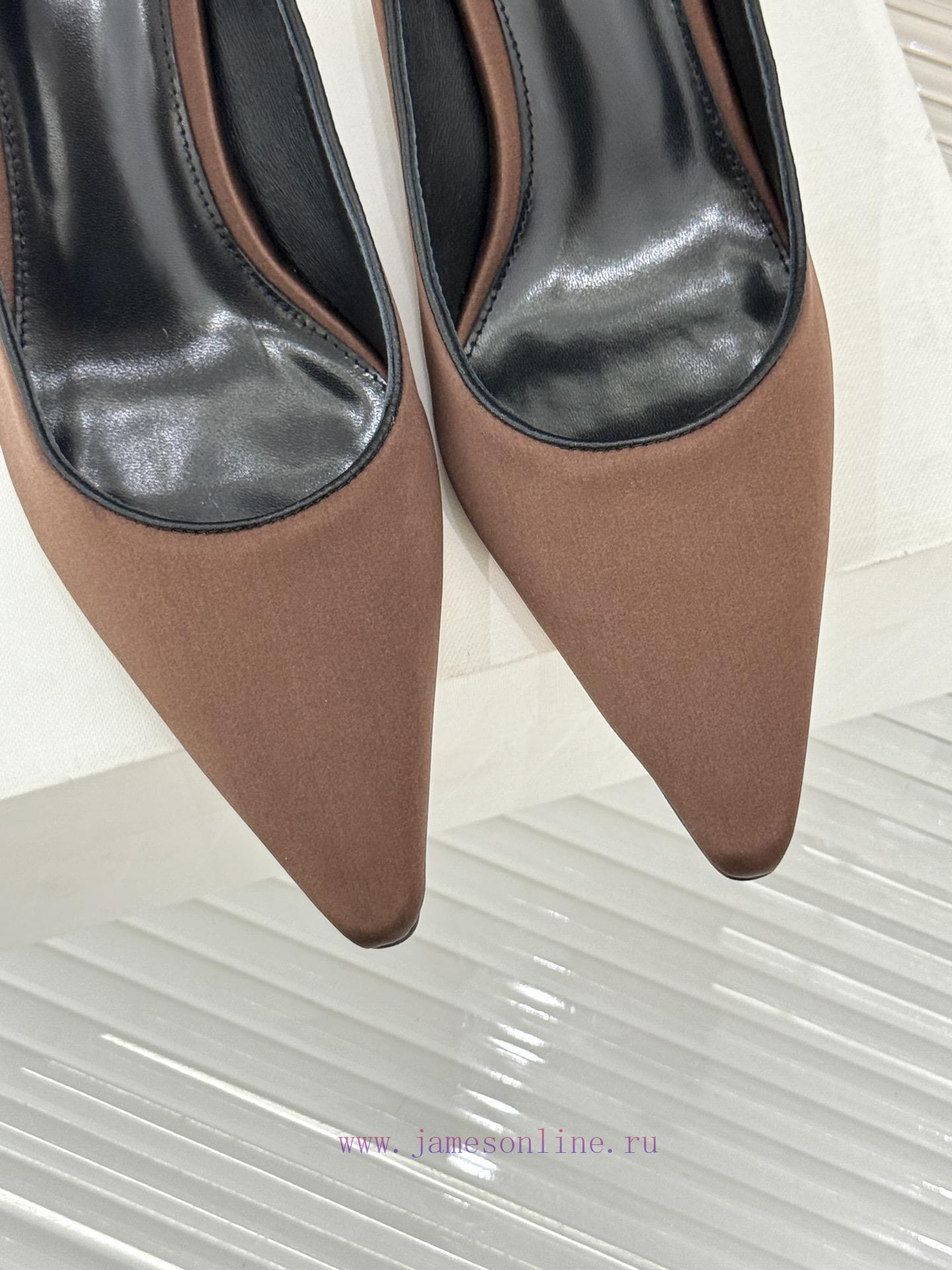 The Row25WF New ProductSharp Pointed Single Shoes And High HeelsMinimalist Design StyleMatch Dr labhsf1h - Image 8